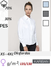 K534 - Ladies' Long Sleeve Easy-Care Oxford Shirt
